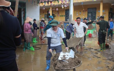 Bricker Auction Company Charity Division's emergency response to recent flooding in northern and north-central Vietnam