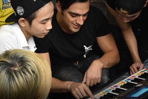 Bricker Auction Company Charity Division Children learning to cook